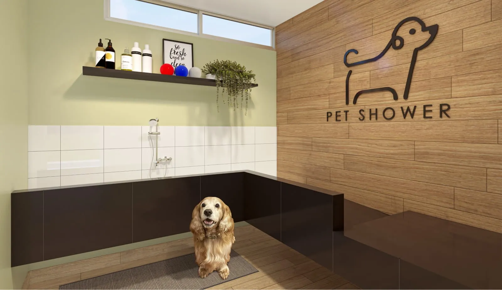 Pet shower